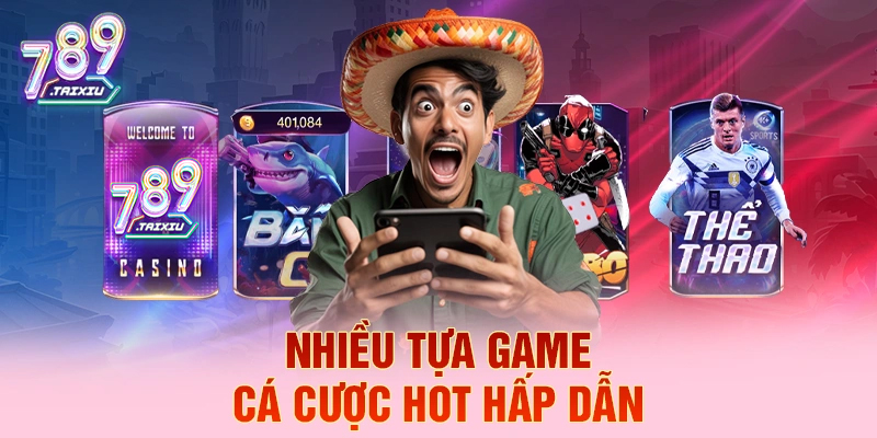 Tựa game cá cược hấp dẫn tại rik88